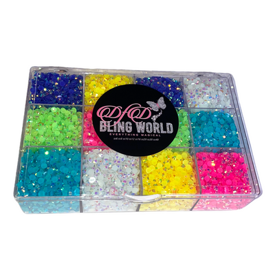 (Candy-Land Mix Kit) AB Rhinestones