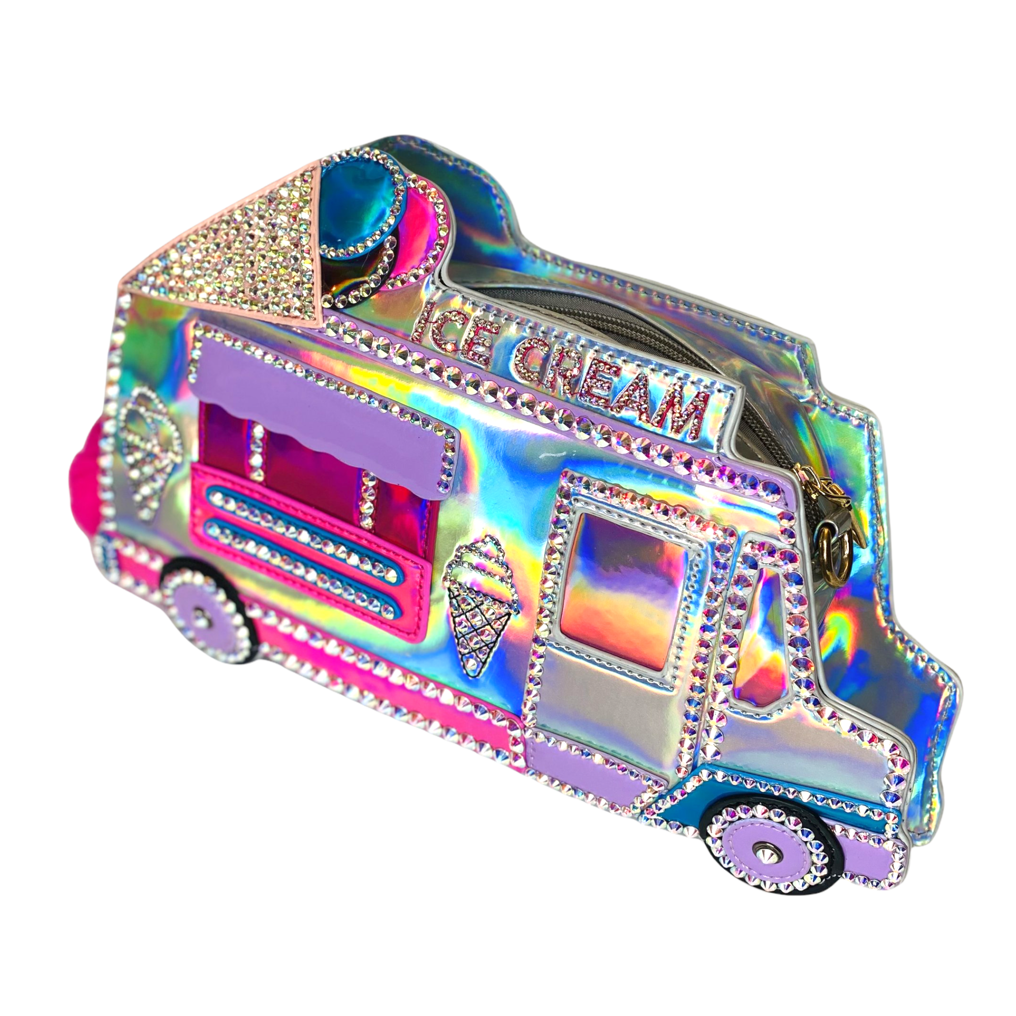 Ice-Cream truck (ultimate) glam purse