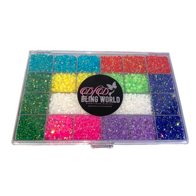 (Candy-Land Mix Kit) AB Rhinestones