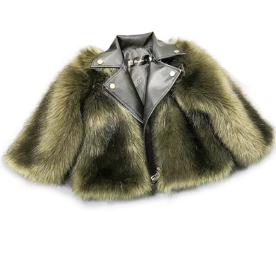 Glam Girls Faux Fur Jacket