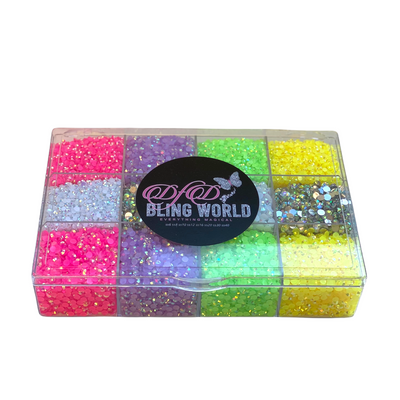 (Candy-Land Mix Kit) AB Rhinestones